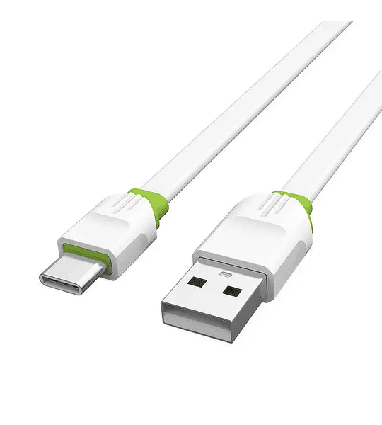Cable LDNIO LS-35 USB a Tipo C 2 Metros Carga Rápida 2.4A Transferencia de Datos