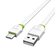 Cable LDNIO LS-35 USB a Tipo C 2 Metros Carga Rápida 2.4A Transferencia de Datos