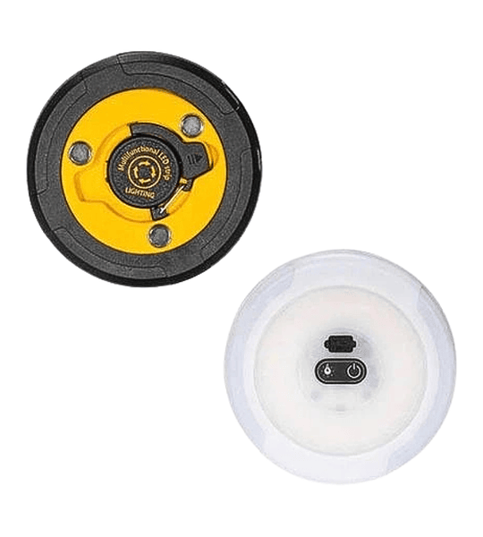 Luces LED Camping Recargables con Guirnalda 10 m Multicolor Lámpara Solar y USB