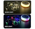 Luces LED Camping Recargables con Guirnalda 10 m Multicolor Lámpara Solar y USB