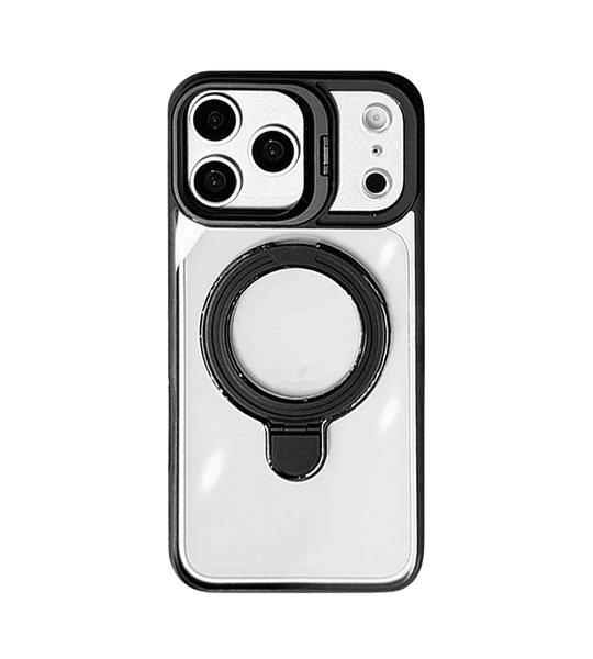 Funda Magnética iPhone 17 (Elegir)  MagSafe Soporte Anillo Protector de Cámara
