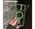 Funda Magnética iPhone 17 (Elegir)  MagSafe Soporte Anillo Protector de Cámara