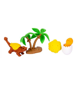 Set x4 Borradores Dinosaurio + Caja | Gomas de Borrar Didácticas Niños