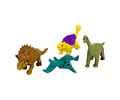Set x4 Borradores Dinosaurio + Caja | Gomas de Borrar Didácticas Niños