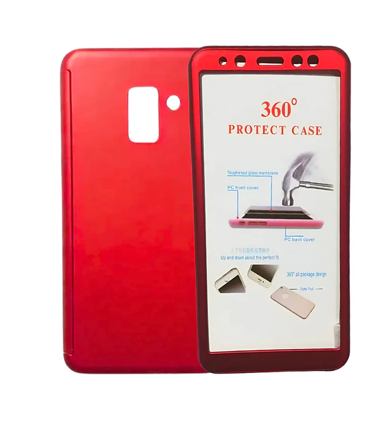 Funda 360 Samsung Galaxy A8 2018 Sin Vidrio