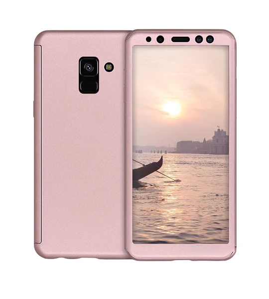 Funda 360 Samsung Galaxy A8 2018 Sin Vidrio