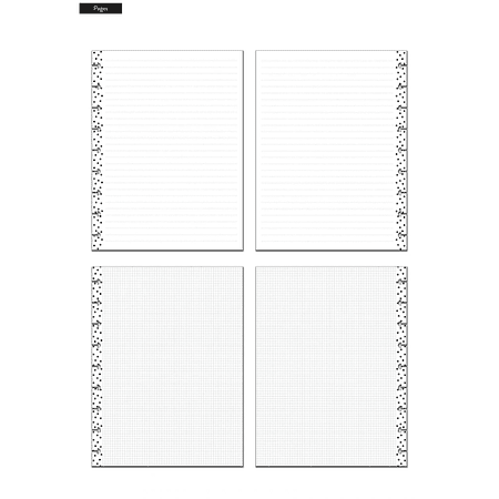 Inserts Líneas y cuadros Classic - Simple Dots