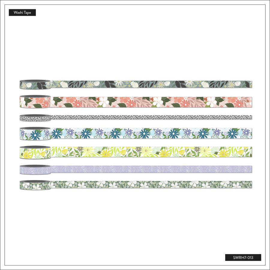 Washi Tape - 7 Pack - Color Story Florals