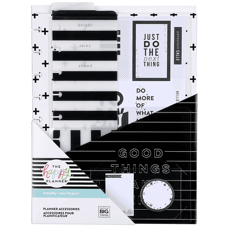Black & White - Classic Planner Accessory Pack