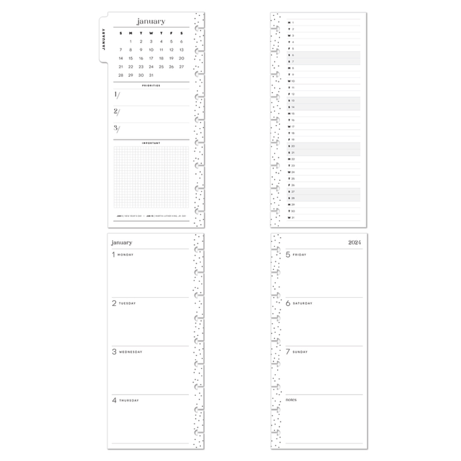 2024 Grounded Magic Skinny Happy Planner - Classic