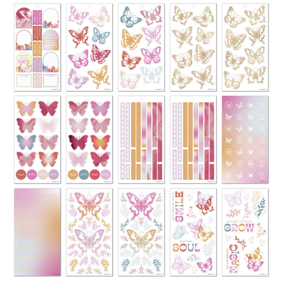 Butterfly Effect - Sticker Pack 30 láminas