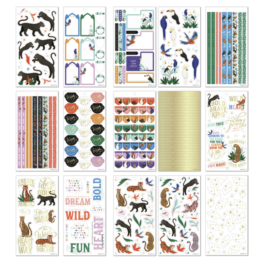 Wild Type  - Sticker Pack 30 láminas