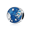 Astronauta Azul Charms Plata 925