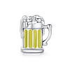Beer Glass Charms Plata 925