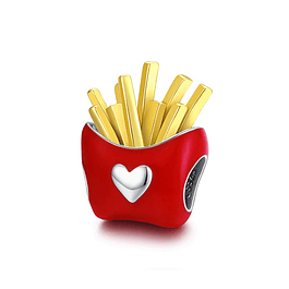 Delicious Fries Charms Plata 925