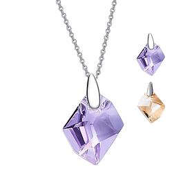 Collar Stone con Cristales Swarovski® - Plata 925 y Rodio