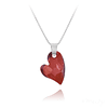 Collar Stylish Heart con Cristal Swarovski®- Plata 925 y Rodio