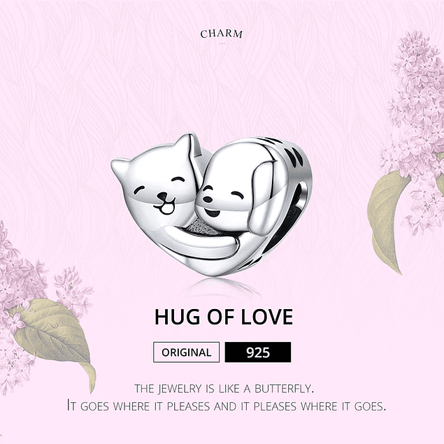 Charms Hug of Love  Plata 925