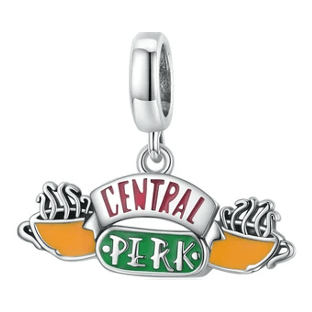 Central Perk Charms Colgante Plata 925