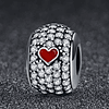 Poker Heart, Charms Plata 925