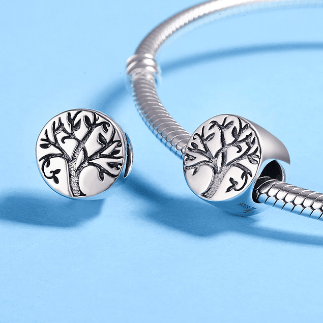 Classic Tree of Life, Charms Plata 925