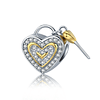 The Key of Heart Lock, Charms de Plata 925