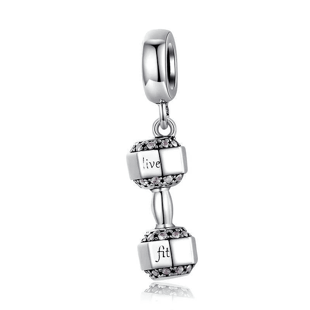 Sport Fit Charms Colgante Plata 925