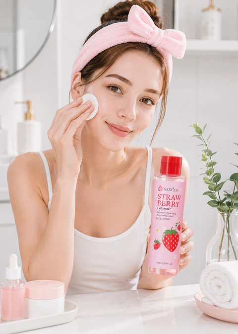 Loción Facial Sadoer Strawberry 30 ml