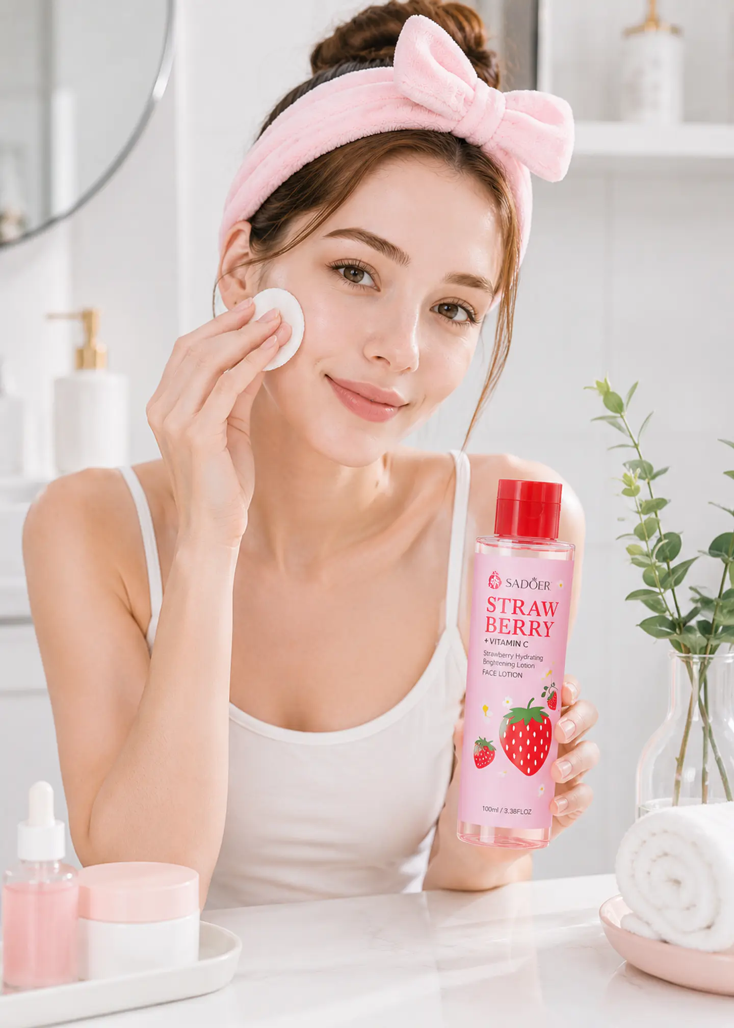 Loción Facial Sadoer Strawberry 30 ml 1
