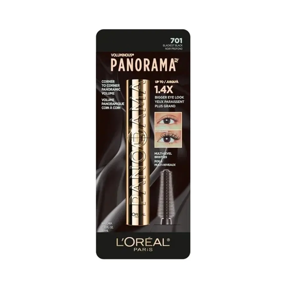 L'Oréal Paris Panorama 701 Blackest Black – Máscara de Pestañas 1
