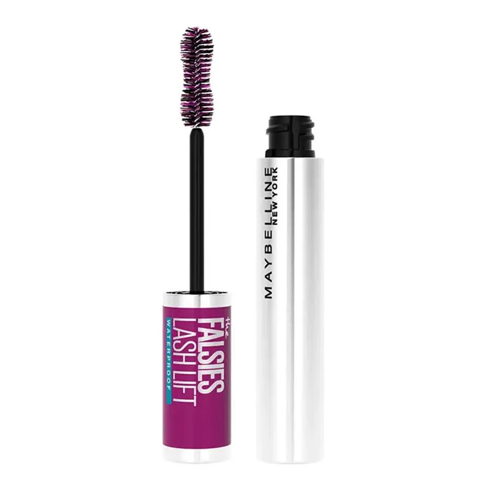 Máscara de Pestañas Maybelline Falsies Lash Lift A Prueba de Agua Negro 6 ml 1