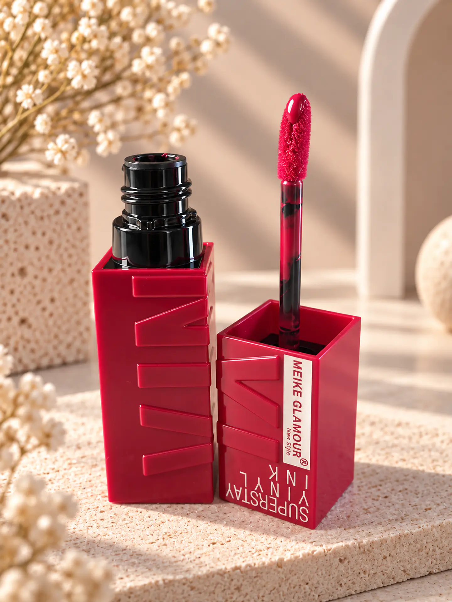 Labial Meik Glamour Dupe Vinyl de Larga Duración 9