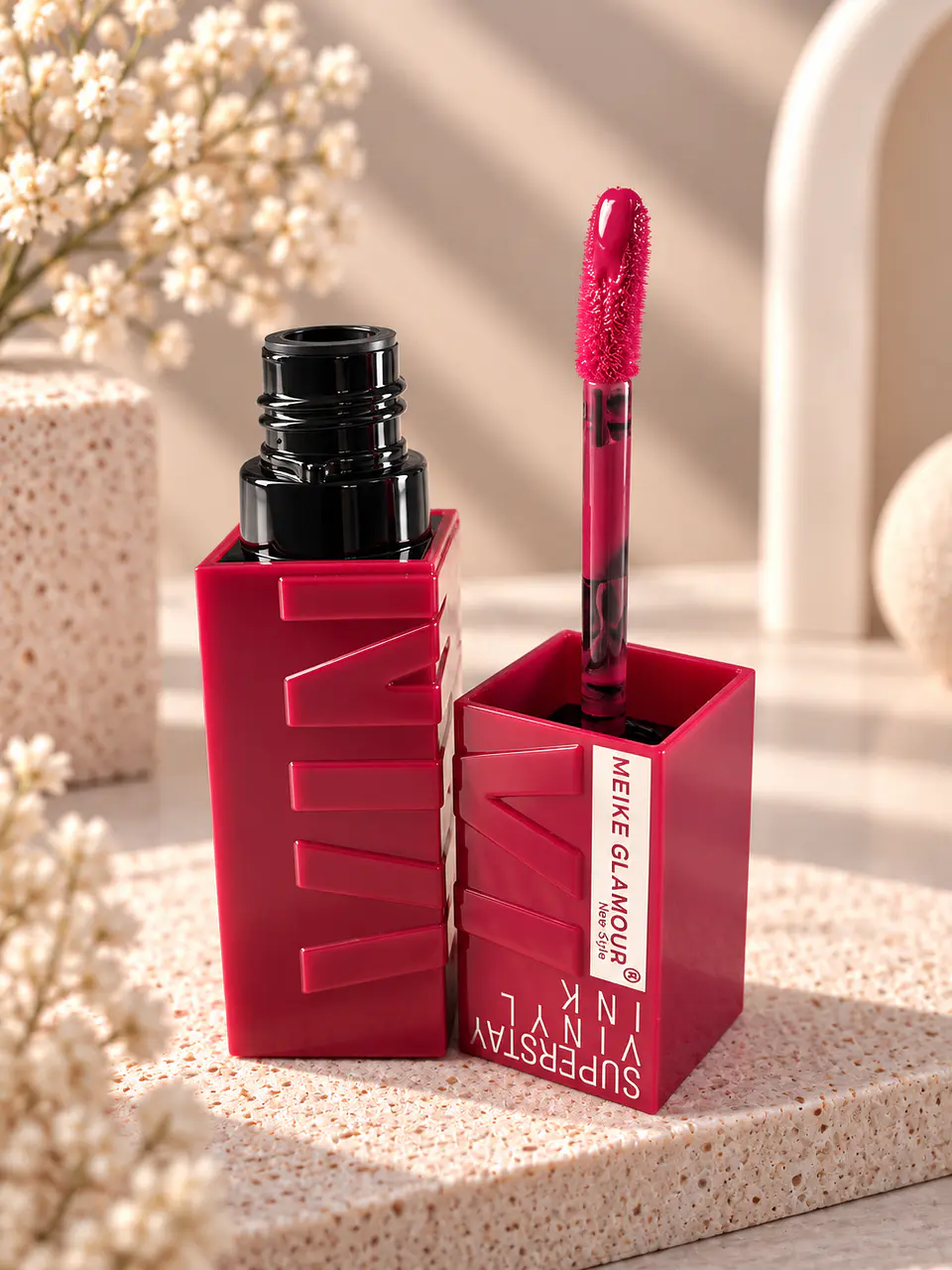Labial Meik Glamour Dupe Vinyl de Larga Duración 10