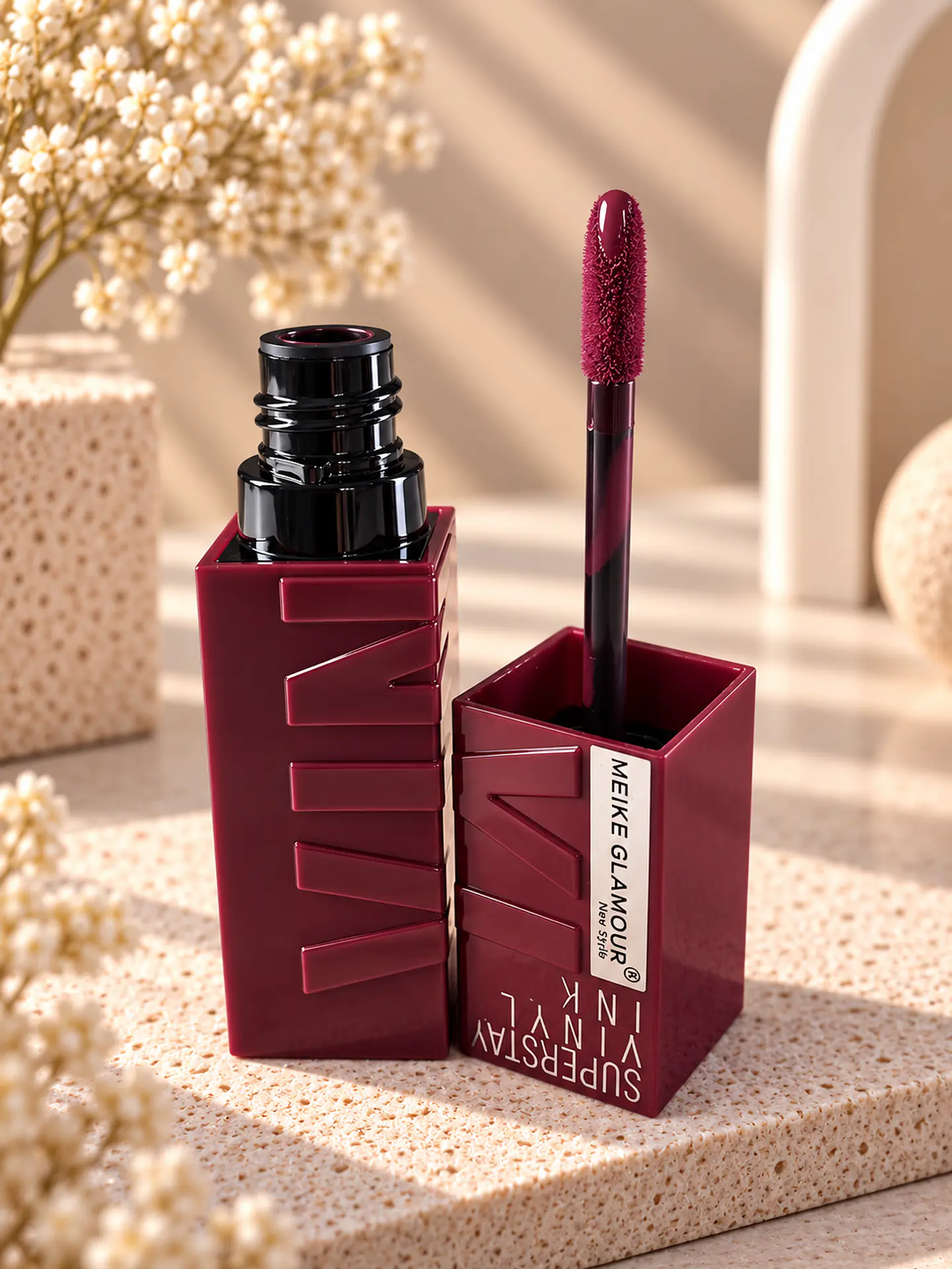 Labial Meik Glamour Dupe Vinyl de Larga Duración 13