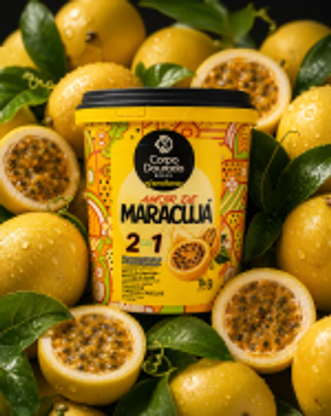 Mascarilla Capilar y Crema de Peinar Amor de Maracujá 1 kg – Corpo Dourado