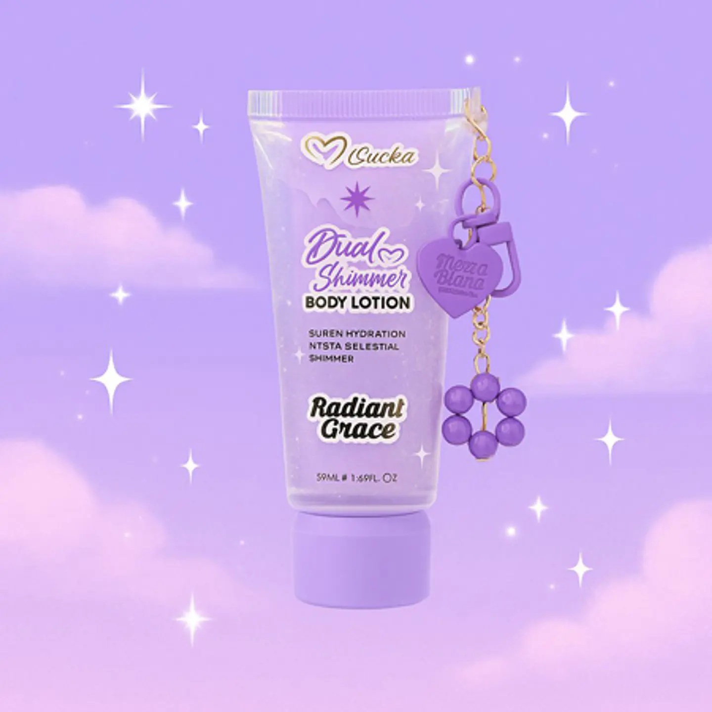 Dual Shimmer Body Lotion Radiant Grace 50 ml – Misucka 1