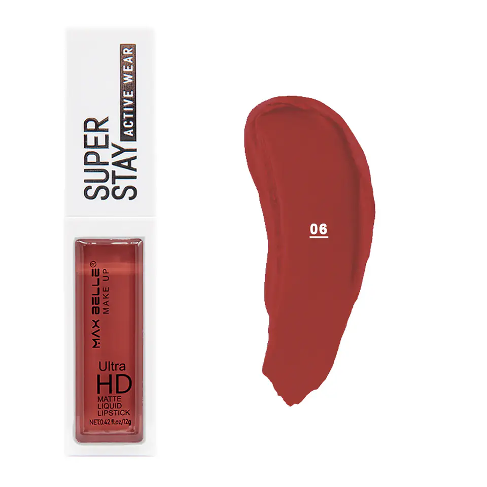 Labial Dupe Líquido Matte Super Stay Maxbelle 1