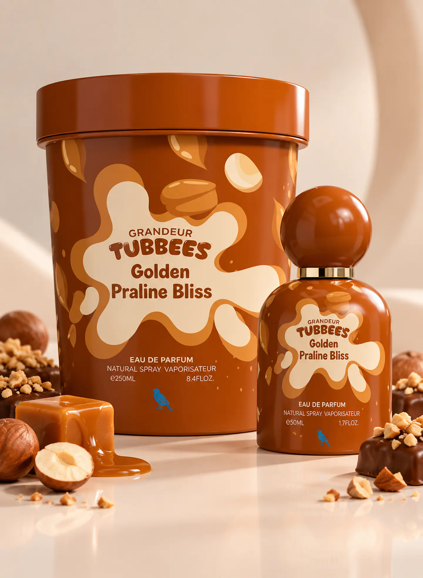 Grandeur Tubbees Golden Praline Bliss – Eau de Parfum 50 ml 1