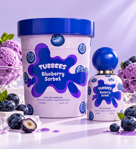 Grandeur Tubbees Blueberry Sorbet – Eau de Parfum 50 ml