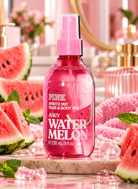 Body Mist y Perfume para Cabello Pink Victoria's Secret Watermelon 236 ml