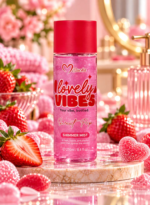 Misucka Lovely Vibes Sweet Pop Shimmer Mist 250 ml