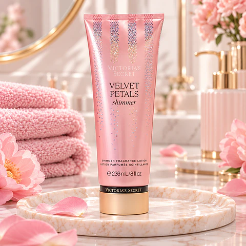 Loción Corporal Victoria's Secret Velvet Petals Shimmer 236 ml