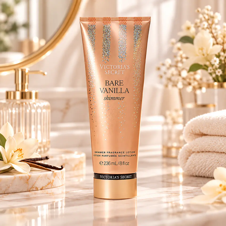 Loción Corporal Victoria's Secret Bare Vanilla Shimmer 236 ml 1