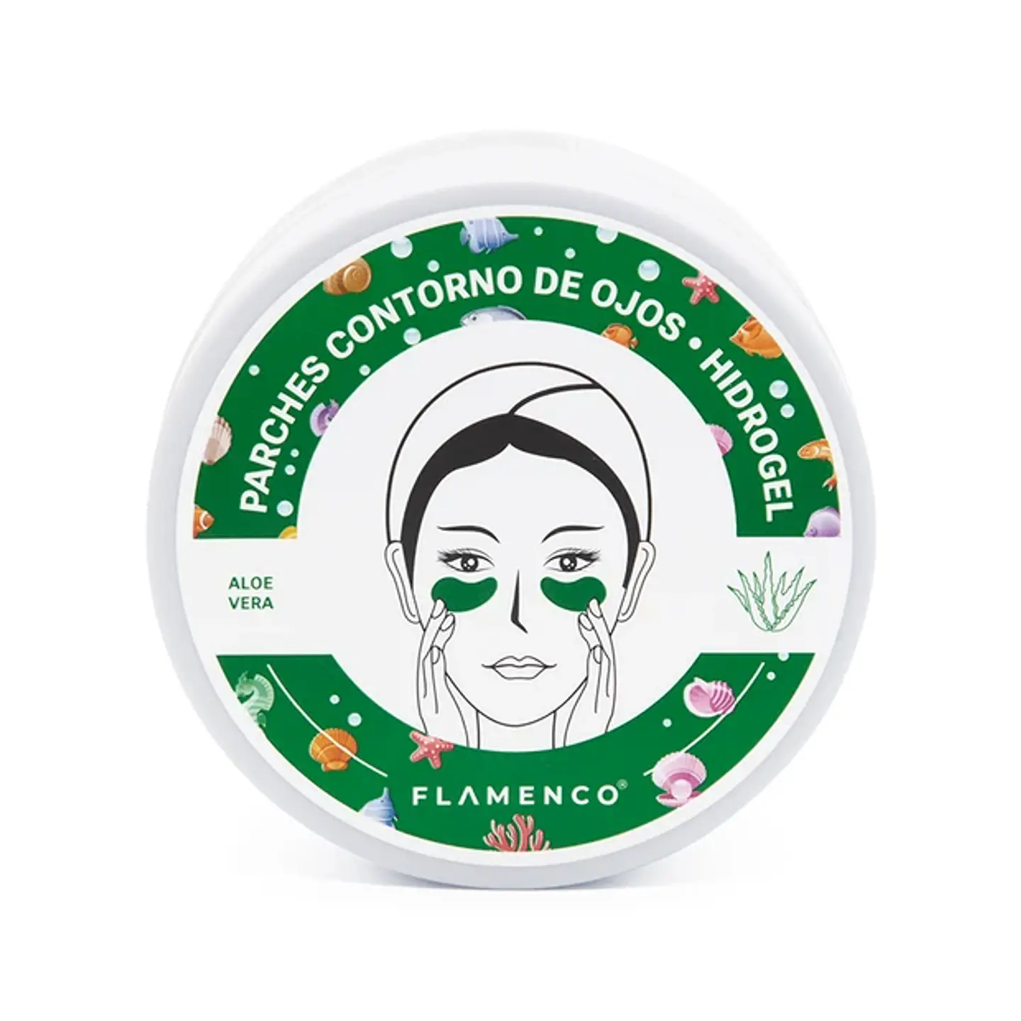 Parches Contorno de Ojos Aloe Vera FLAMENCO 1
