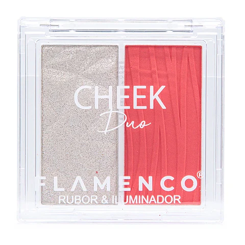Cheek Duo Rubor e Iluminador FLAMENCO