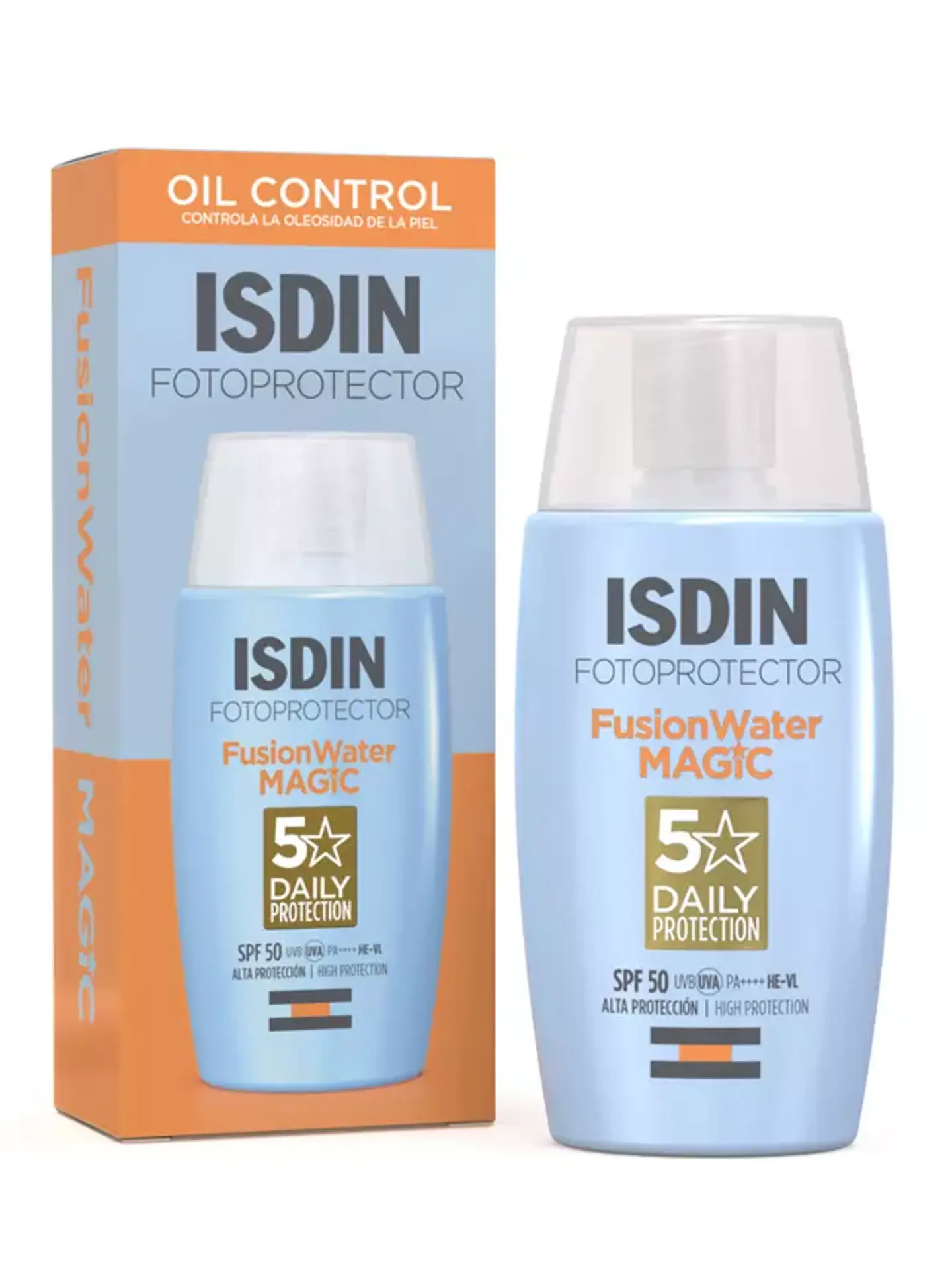 ISDIN Fusion Water Magic SPF 50 50 ml – Fotoprotector Facial 1