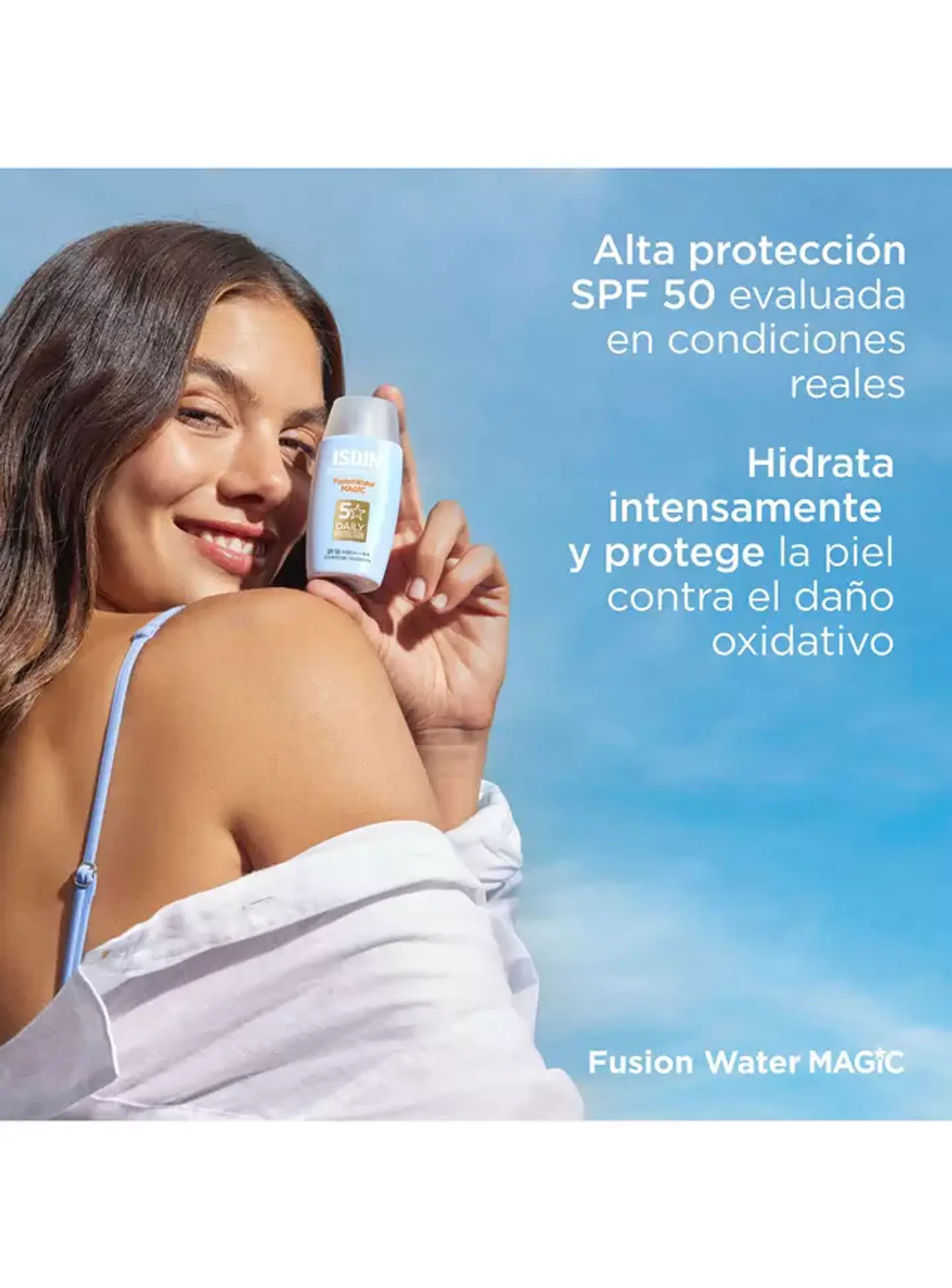 ISDIN Fusion Water Magic SPF 50 50 ml – Fotoprotector Facial 2