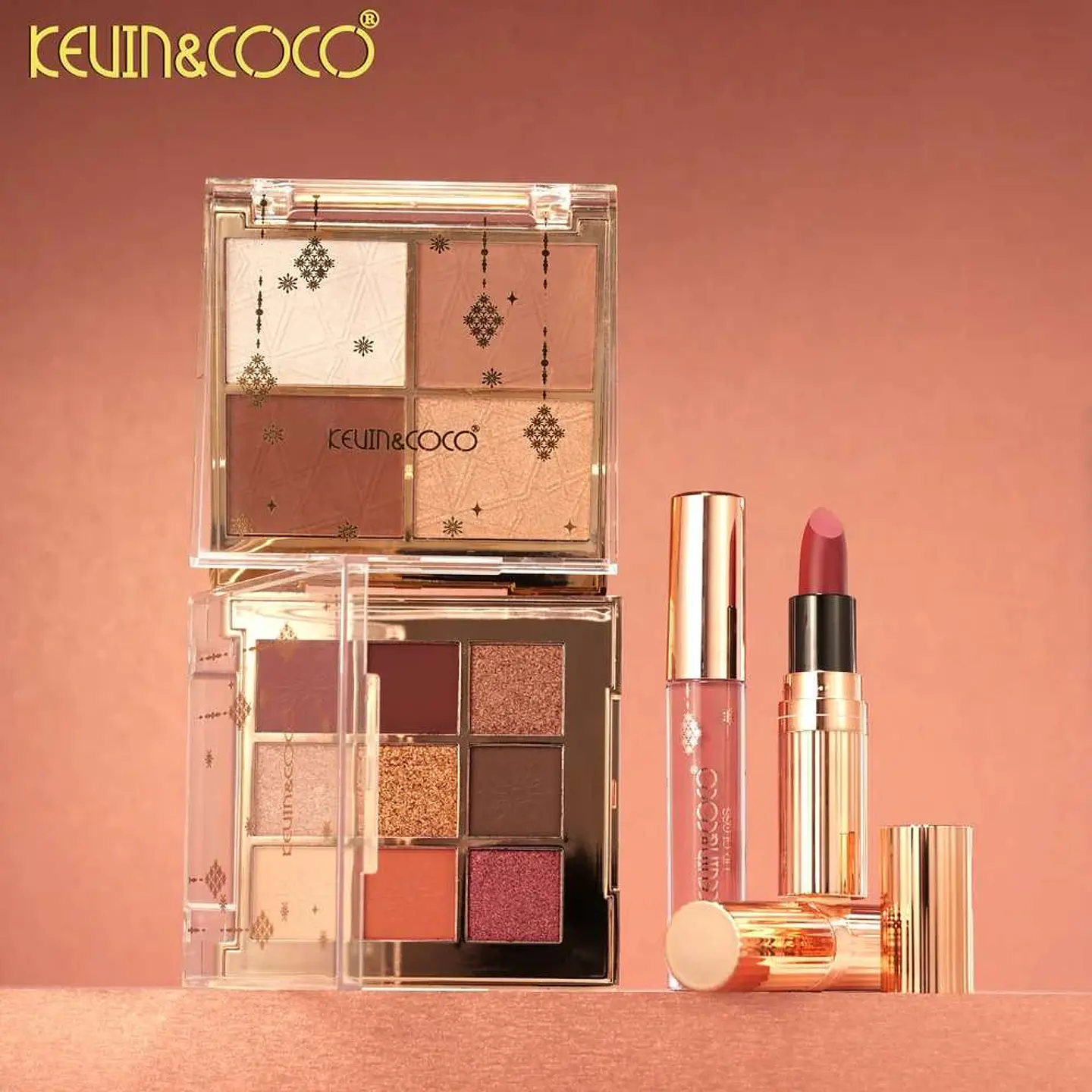 Set de Maquillaje Tipo Cartera Kevin & Coco 2