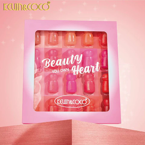 Set de 20 Gloss con Color Kevin & Coco
