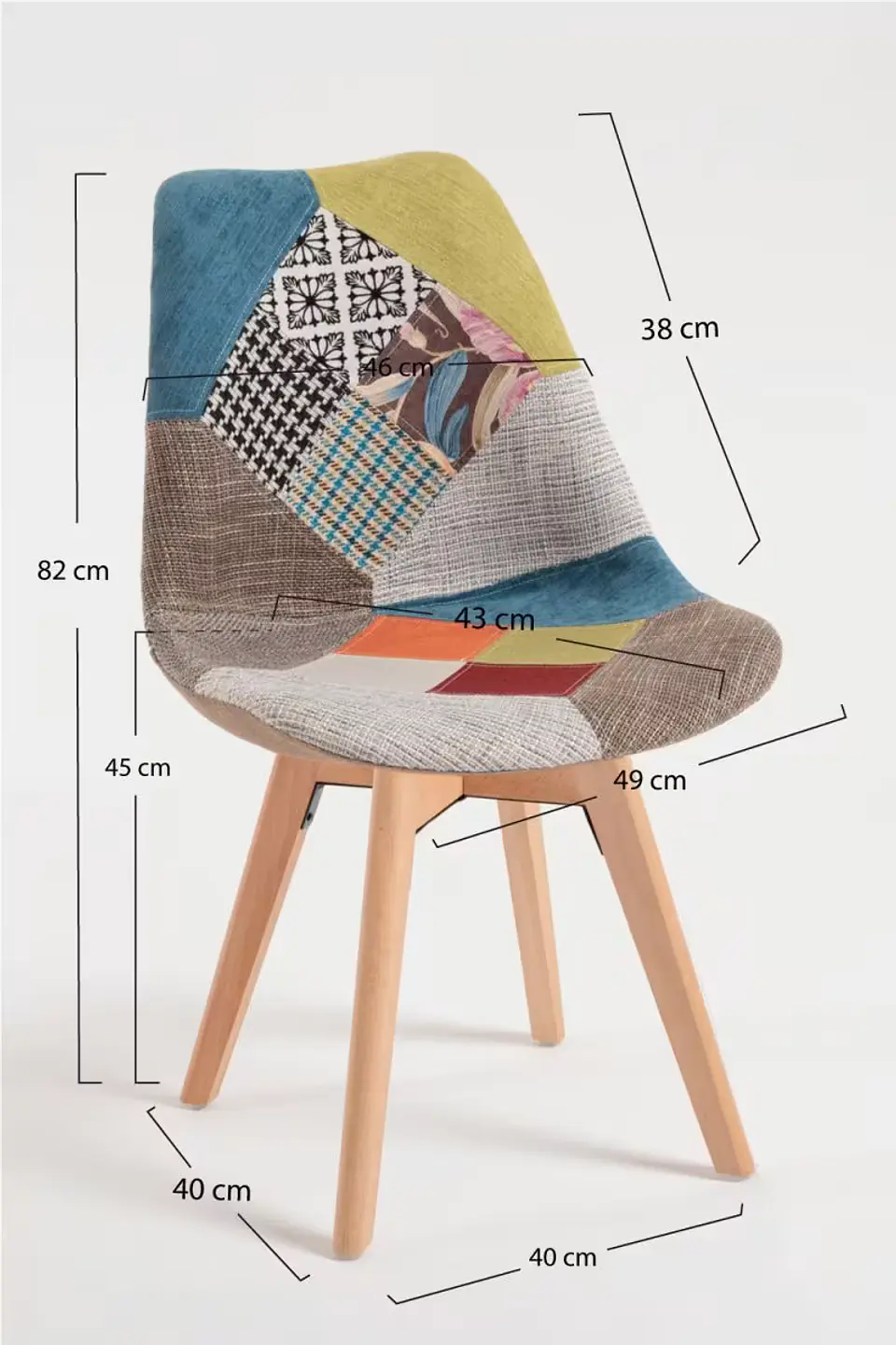 Cadeira Synk Patchwork 5